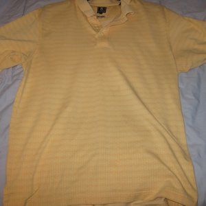 Gear Yellow Polo Shirt Men's Size Large Dry Gear